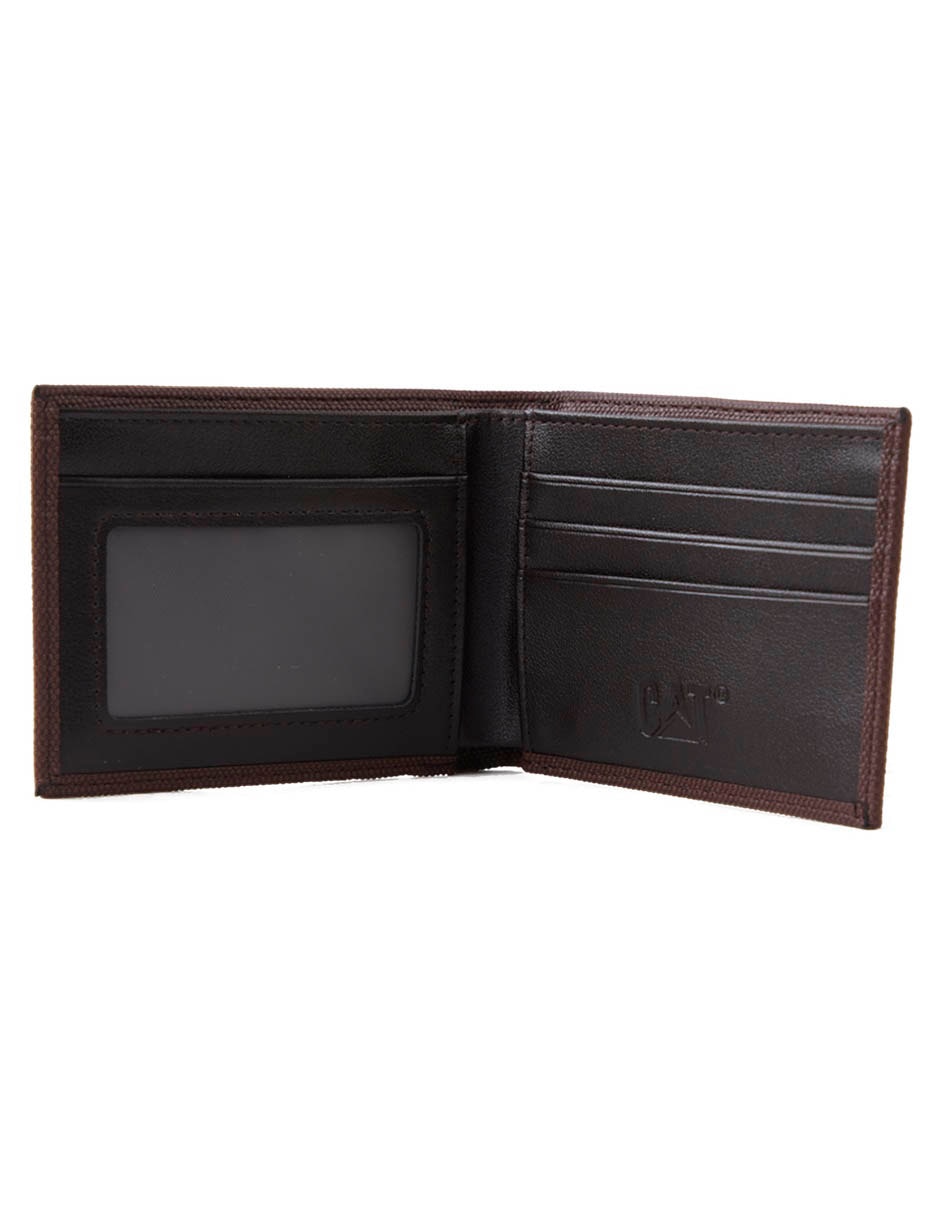 Cartera café Cartepillar para Hombre 3