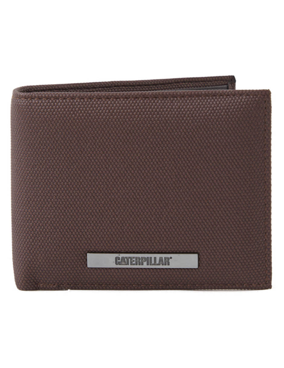 Cartera café Cartepillar para Hombre Cartera café Cartepillar para Hombre
