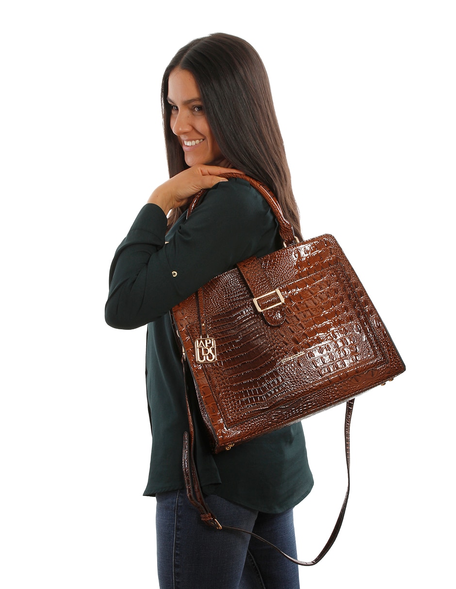 Bolsa satchel ted lapidus para mujer