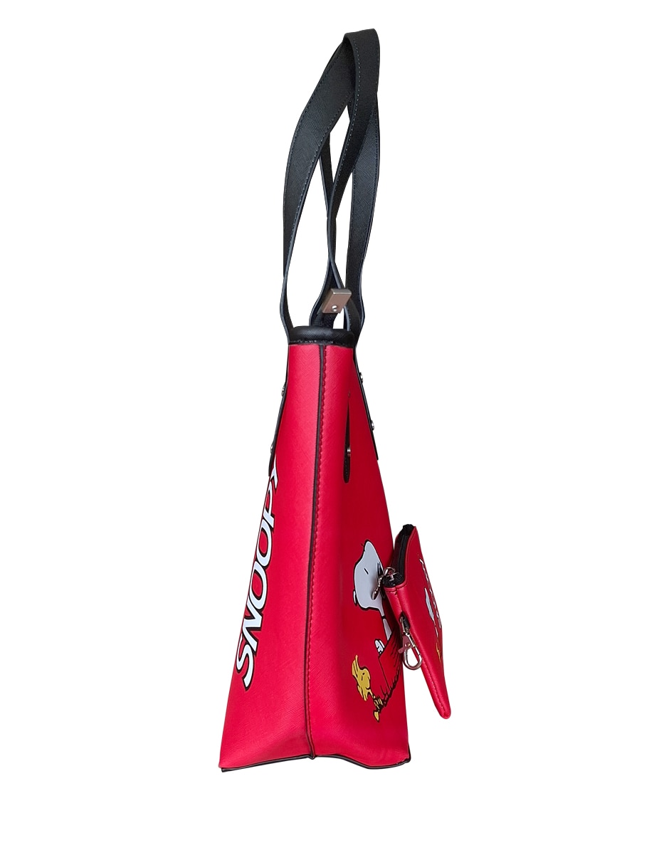 Bolsa shopper snoopy para mujer 3
