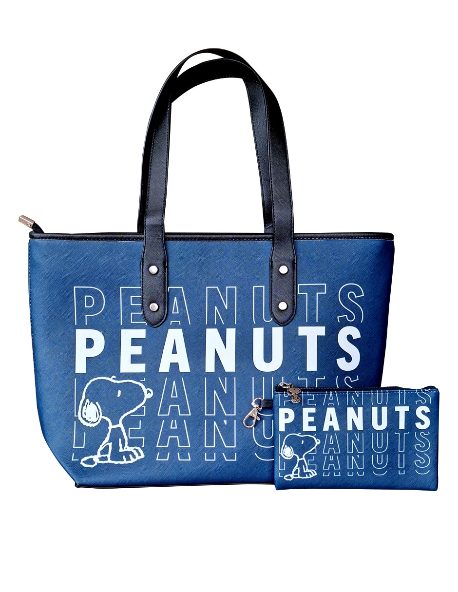 Bolsa shopper snoopy para mujer 1