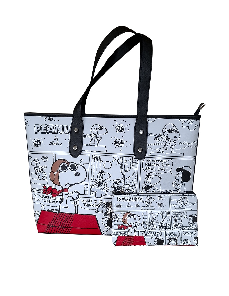 Bolsa shopper Snoopy para mujer Bolsa shopper Snoopy para mujer
