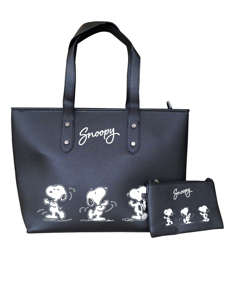 Bolsa shopper Snoopy para mujer