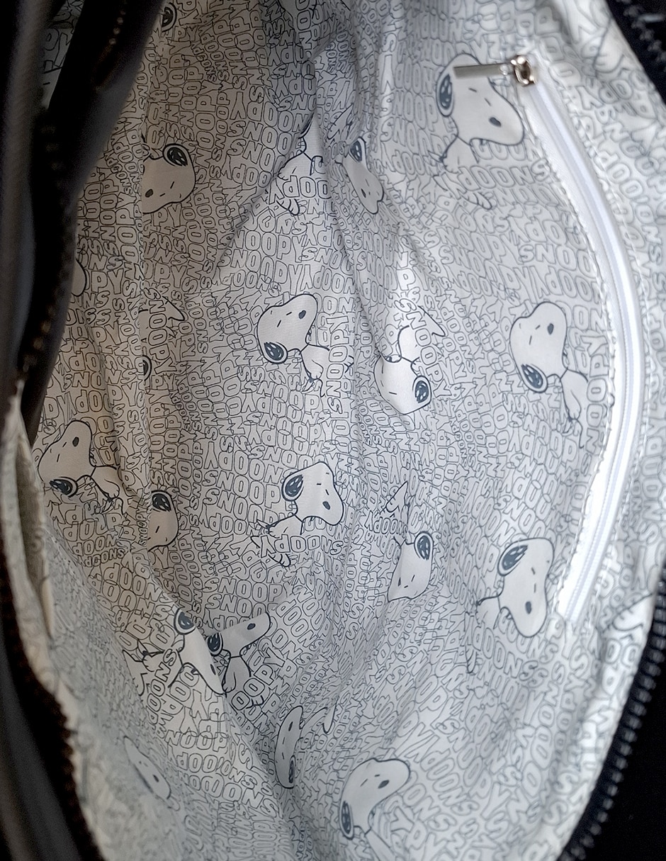 Bolsa shopper Snoopy para mujer 3