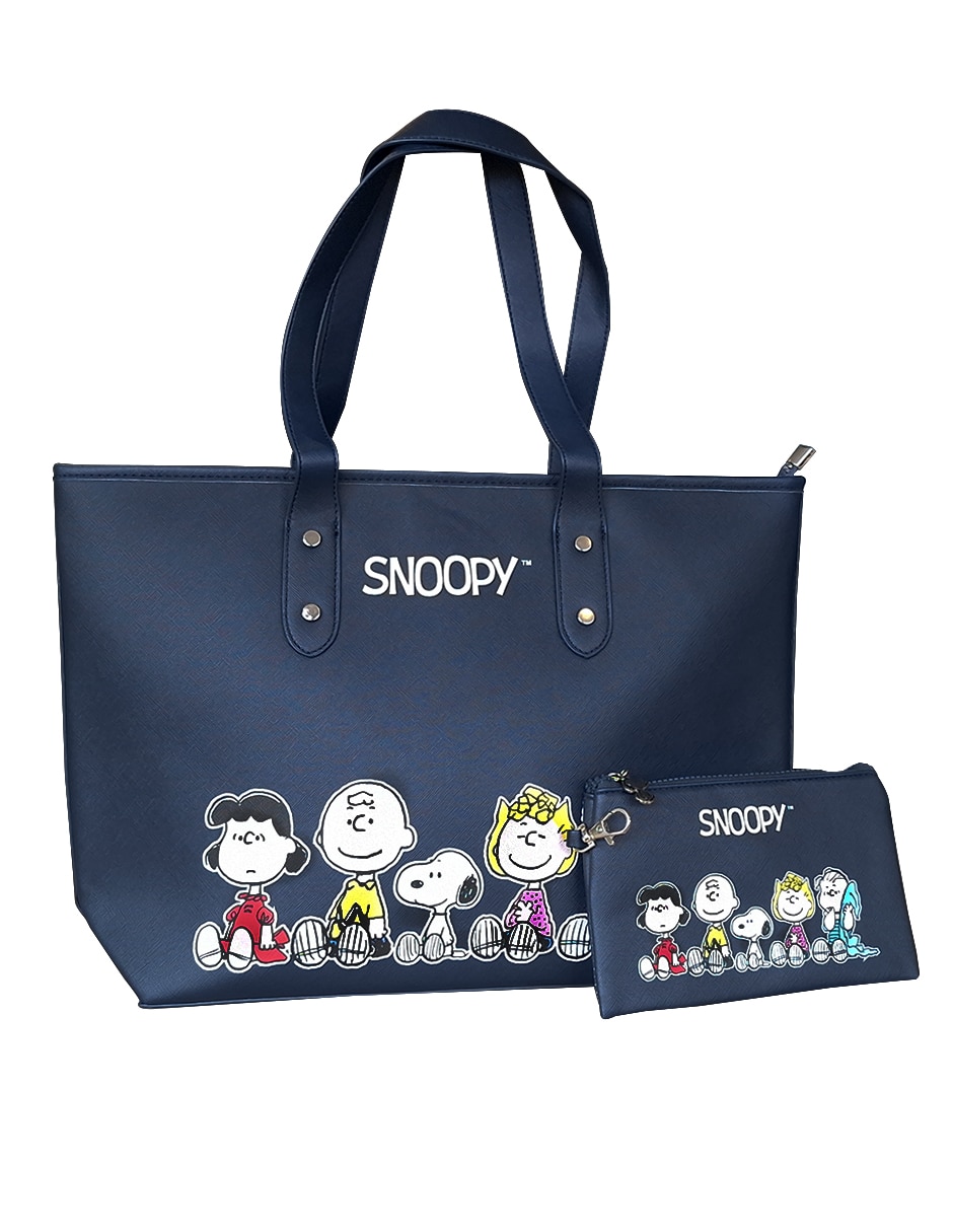 Bolsa shopper Snoopy para mujer Bolsa shopper Snoopy para mujer