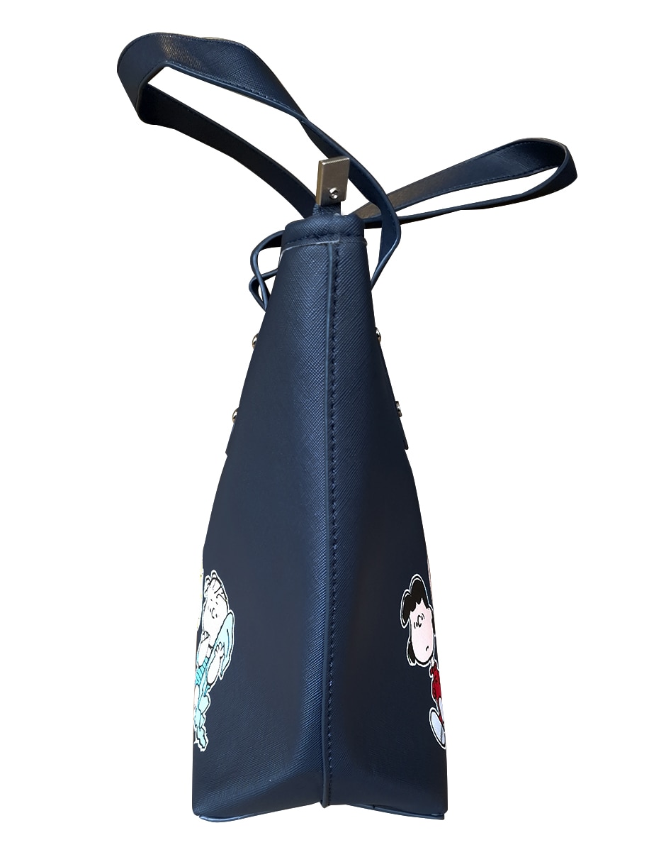 Bolsa shopper Snoopy para mujer 4